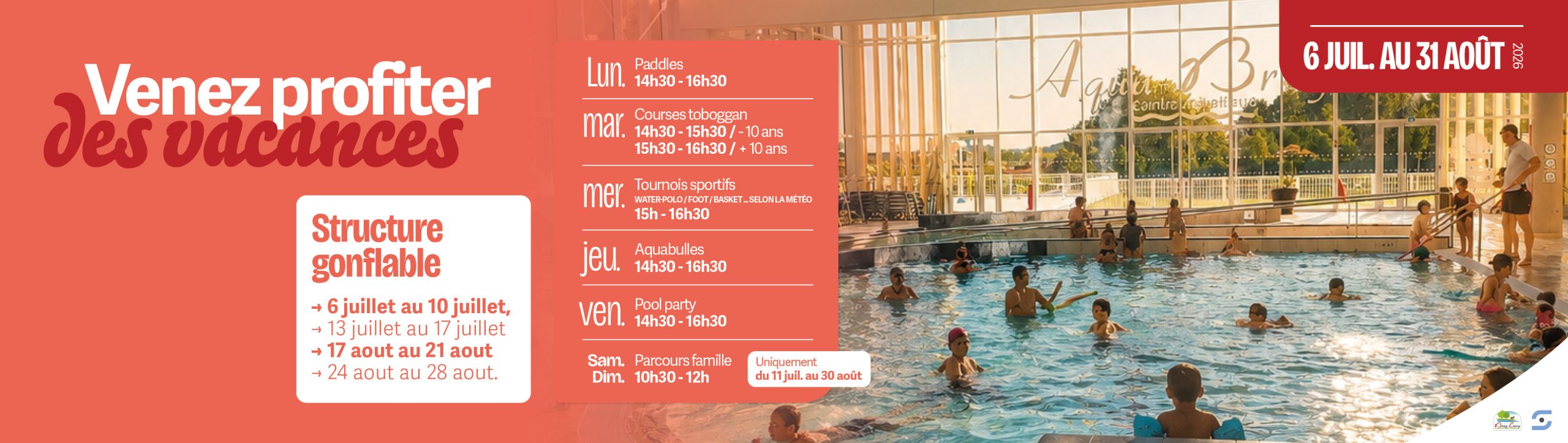 VENEZ PROFITER DES VACANCES