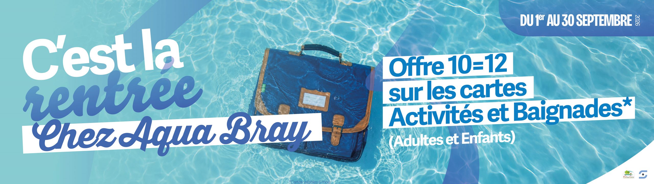 C'EST LA RENTRÉE CHEZ AQUABRAY